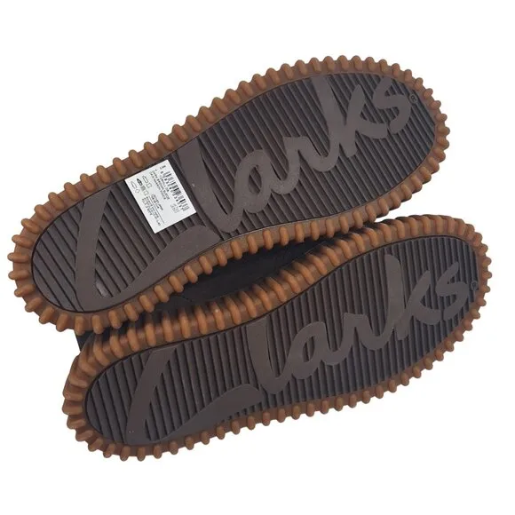 Clarks Originals Men's Dark Brown Torhill Suede Chukka Boots Size 8.5M