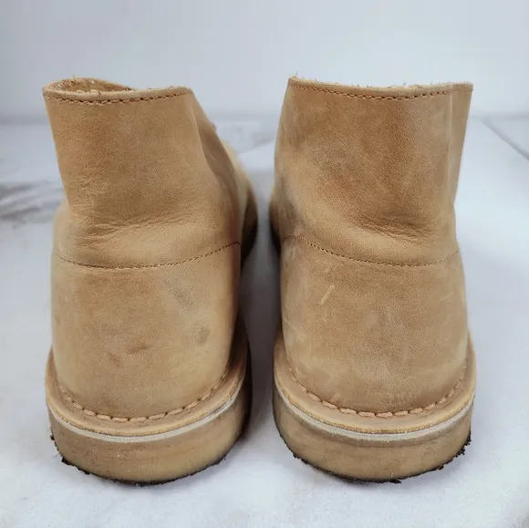 Clarks Originals Men's Tan Suede Ankle Desert Boots, Sz 12