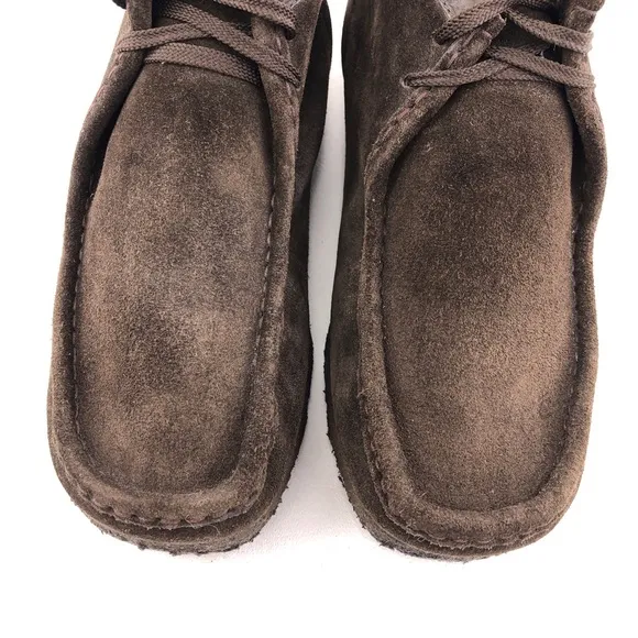 Clarks Originals Wallabee Brown Suede Desert Chukka Boots 11M