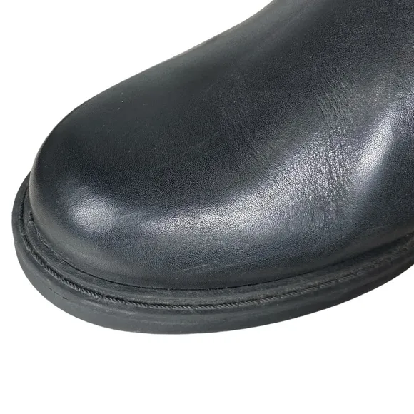 Clarks Orinoco 2 Hi Tall Knee High Black Warm Lined Leather Riding Boot Sz 7 M