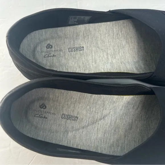 Clarks Sillian 2.0 Moon Loafer Flats Sz 9 Black