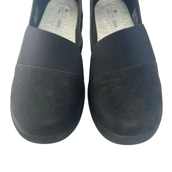 Clarks Sillian 2.0 Moon Loafer Flats Sz 9 Black