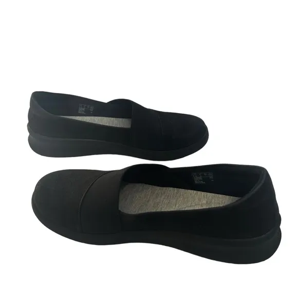 Clarks Sillian 2.0 Moon Loafer Flats Sz 9 Black