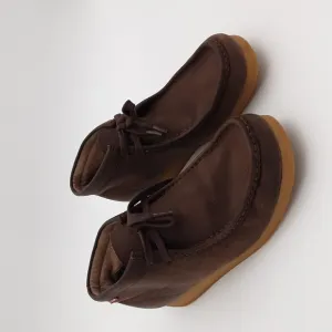 Clarks Stinson brown oxford ankle boots Lace-up men casual office retro y2k