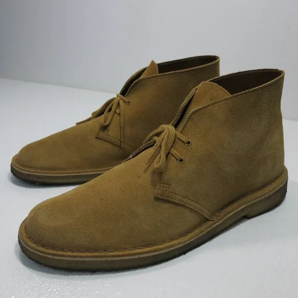 Clarks Street Oringinals Suede Leather Men's Footwear Shoes Desert Boots 12 M