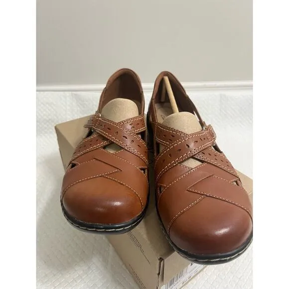 Clark’s Women’s Ashland Spin Q Slip On Loafers Size 9 M