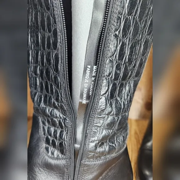 Clarks‎ Women's Tall Leather Knee High Riding Boots Size 9.5