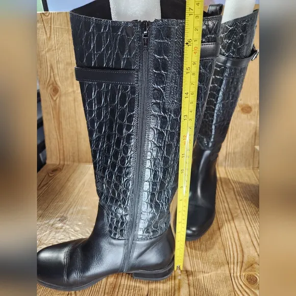 Clarks‎ Women's Tall Leather Knee High Riding Boots Size 9.5