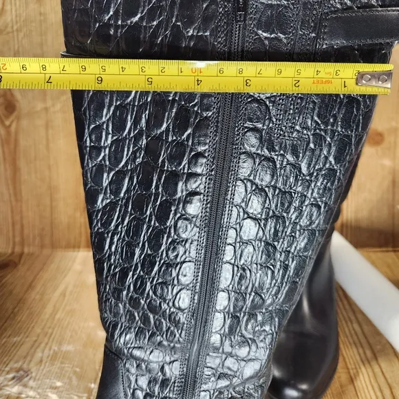 Clarks‎ Women's Tall Leather Knee High Riding Boots Size 9.5
