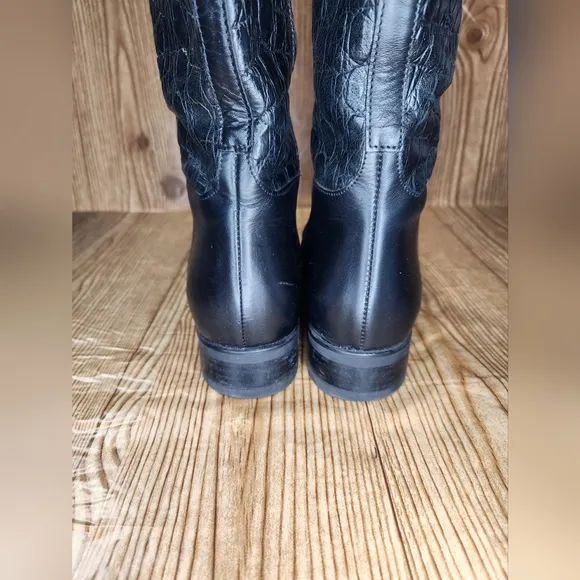 Clarks‎ Women's Tall Leather Knee High Riding Boots Size 9.5