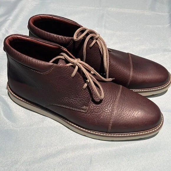 Clarks Grandin Top Leather Chukka Boots 12 B27