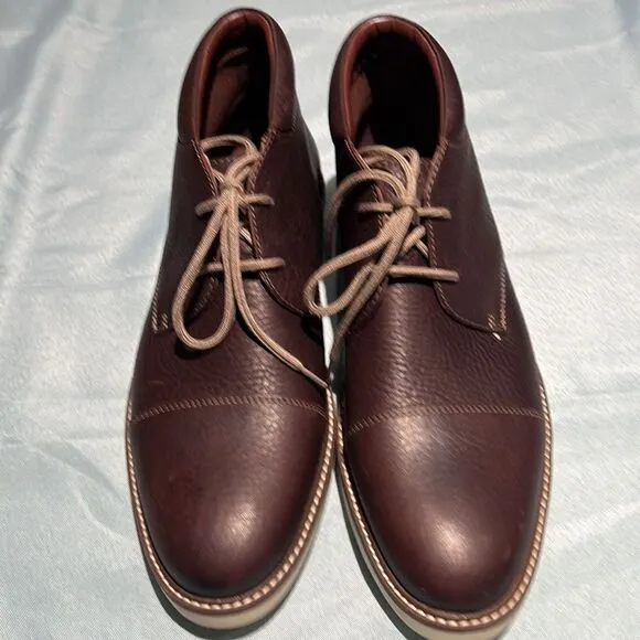 Clarks Grandin Top Leather Chukka Boots 12 B27