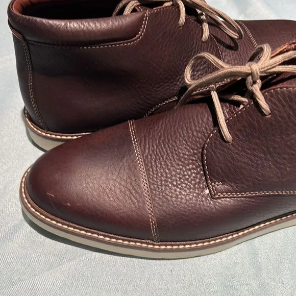 Clarks Grandin Top Leather Chukka Boots 12 B27