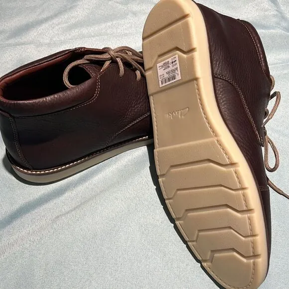 Clarks Grandin Top Leather Chukka Boots 12 B27