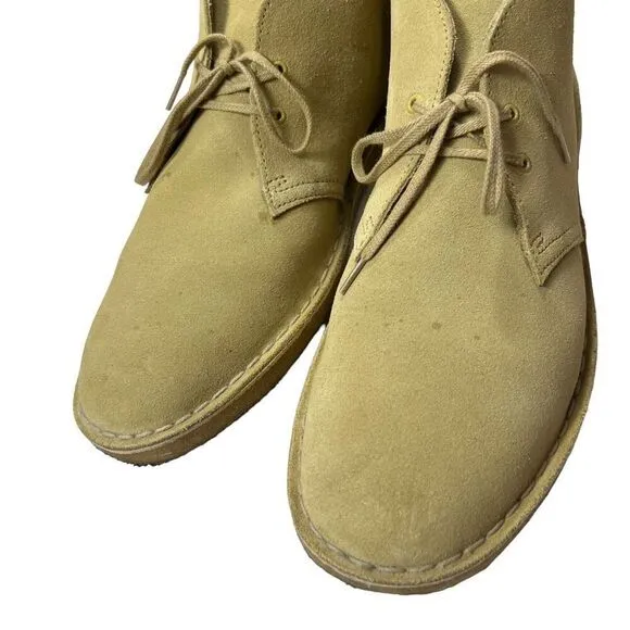 Clarks Original Suede Leather Desert Boots Men’s Size 13