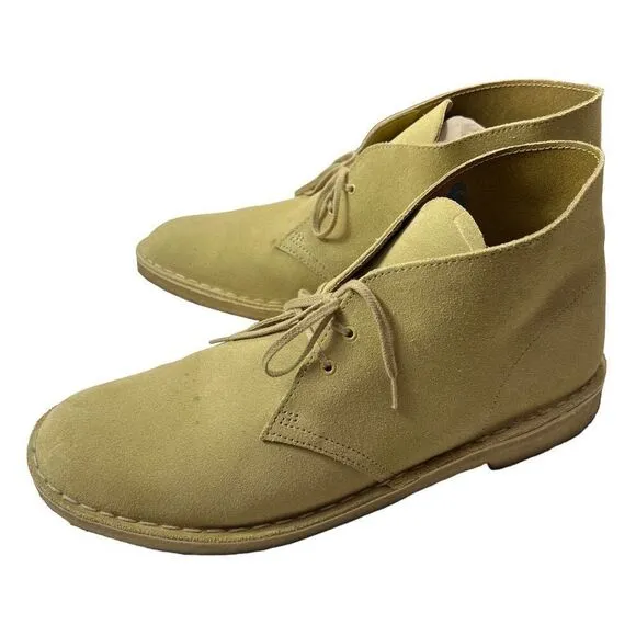 Clarks Original Suede Leather Desert Boots Men’s Size 13