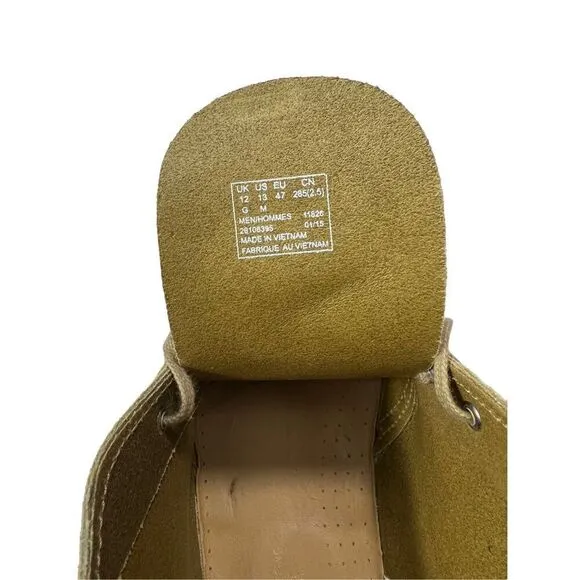 Clarks Original Suede Leather Desert Boots Men’s Size 13