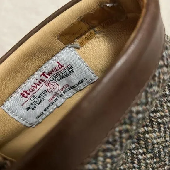 CLARKS ORIGINALS X HARRIS TWEED DESERT BOOTS‎ SIZE 101/2