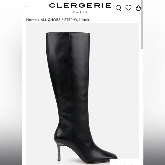 Clergerie Rare purple brown leather boots
