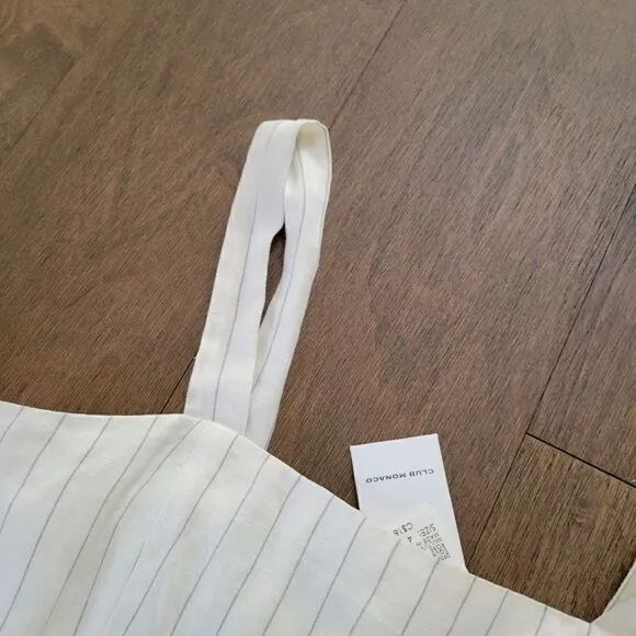 Club Monaco Linen Mini Dress size 4