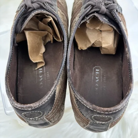 COACH ELLIE CANVAS SNEAKERS SIZE 10