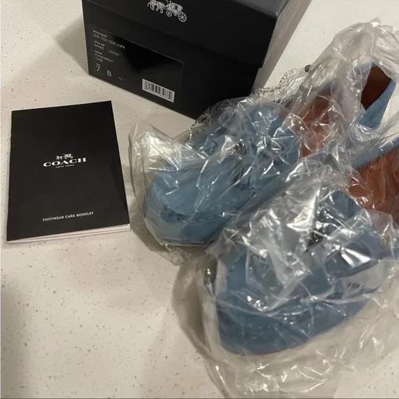 Coach Gia Suede Loafers in Chambray size 7