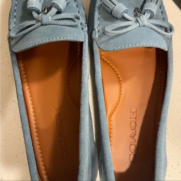 Coach Gia Suede Loafers in Chambray size 7