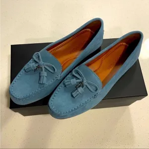Coach Gia Suede Loafers in Chambray size 7
