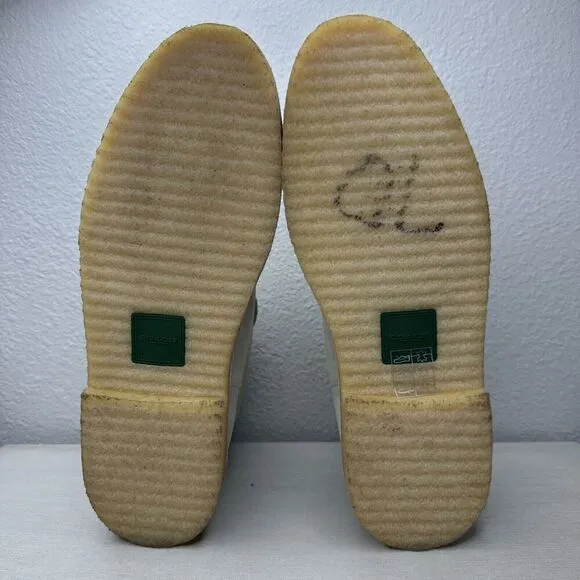 Coach Kingston Tan Suede Chukka Boots Mens Size 10.5
