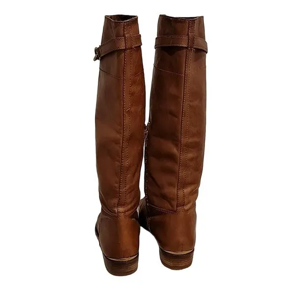Coach Laguna Distressed Riding Boots, 11