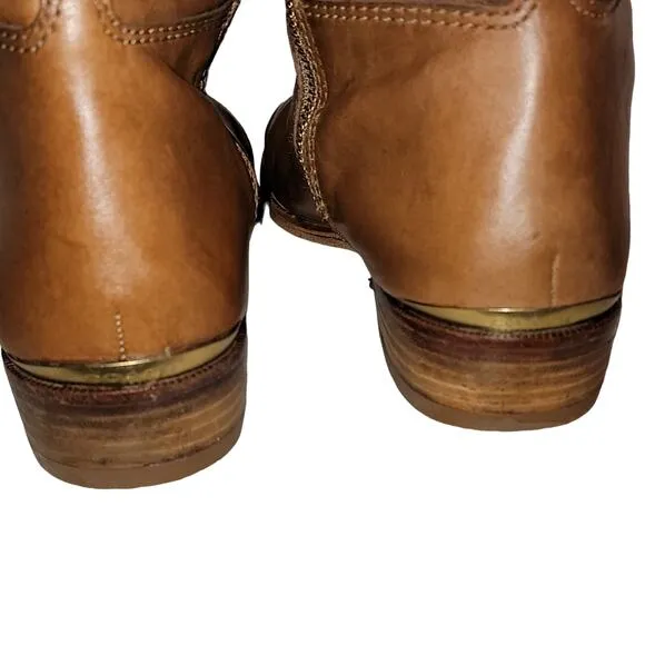 Coach Laguna Distressed Riding Boots, 11