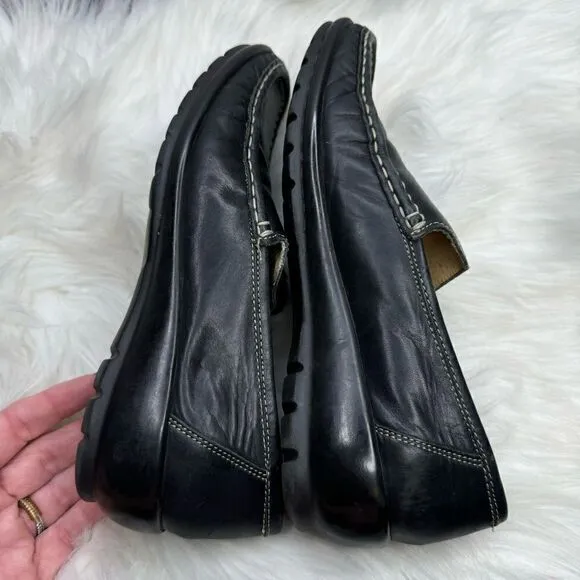 Coach Lianna Leather Slip On Driving Loafers 8.5