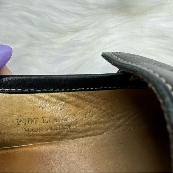 Coach Lianna Leather Slip On Driving Loafers 8.5