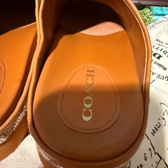 Coach Signature Slip-On Loafers