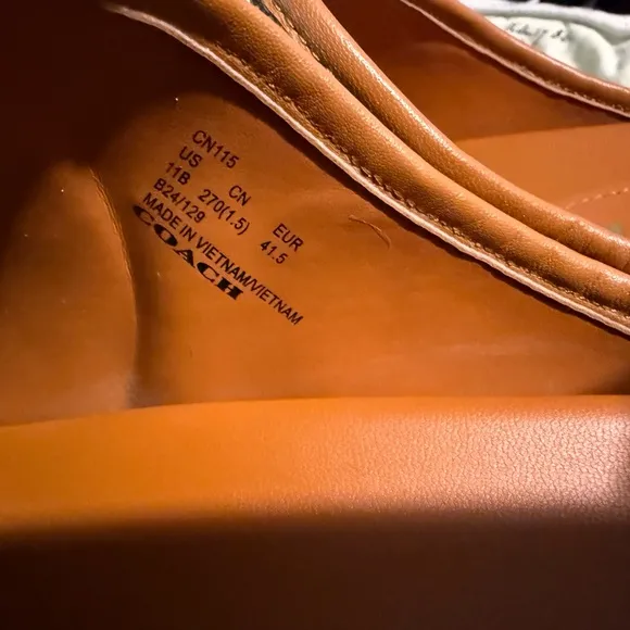 Coach Signature Slip-On Loafers