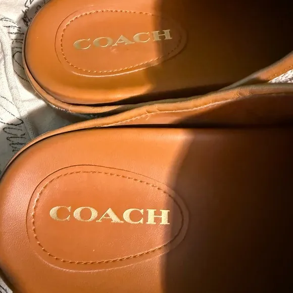 Coach Signature Slip-On Loafers