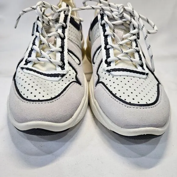 Coach Womens Citysole Runner Tennis Shoes Size 8B White Lace Up Low Top Sneakers