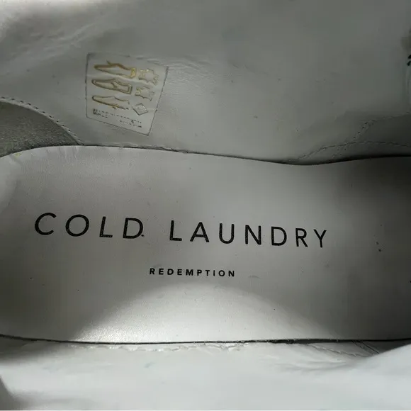 COLD LAUNDRY REDEMPTION Double Tongue Low Top Platform Sneakers