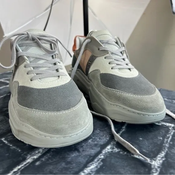 COLD LAUNDRY REDEMPTION Double Tongue Low Top Platform Sneakers