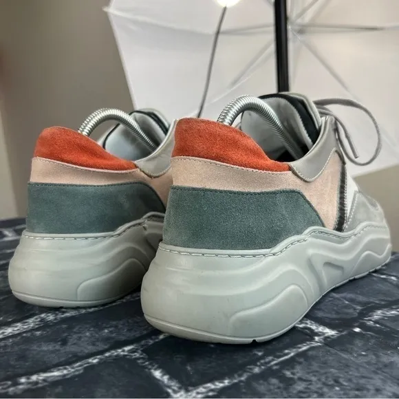 COLD LAUNDRY REDEMPTION Double Tongue Low Top Platform Sneakers