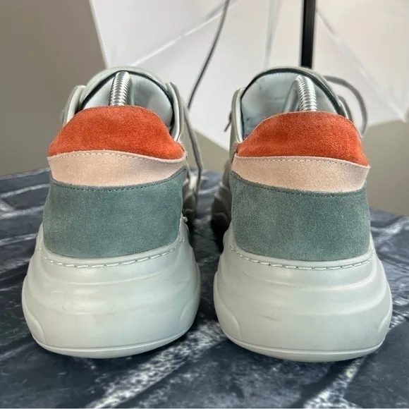 COLD LAUNDRY REDEMPTION Double Tongue Low Top Platform Sneakers