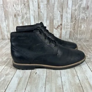 Cole Haan Black Leather Chukka Boots Dress Casual Ankle Boots Men's Size 12‎