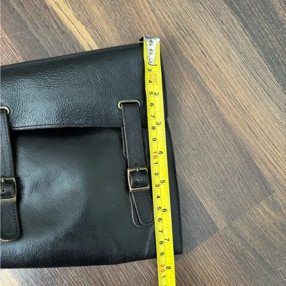Cole Haan Black Leather Zip, Buckle &amp; Lace 17” Tall Knee-High Riding Boots Sz 9
