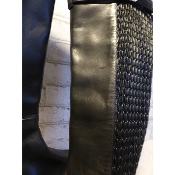 Cole Haan Black Lexi Grand Stretch Riding Boots 6 NEW