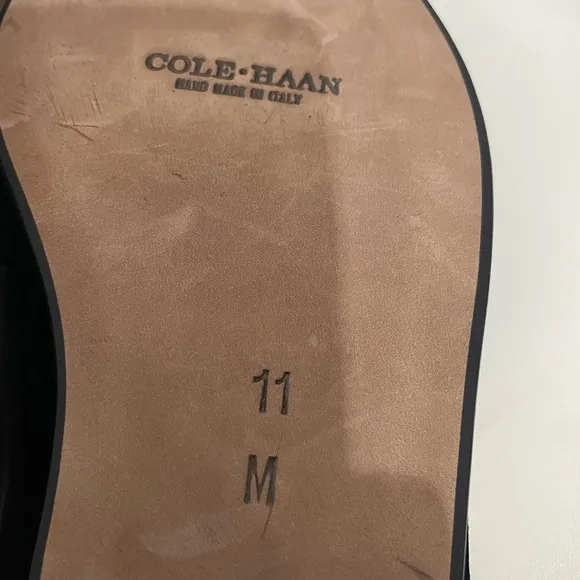 Cole Haan Black Velvet Loafers
