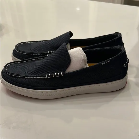 Cole Haan Blue Loafers Slip-On Comfort