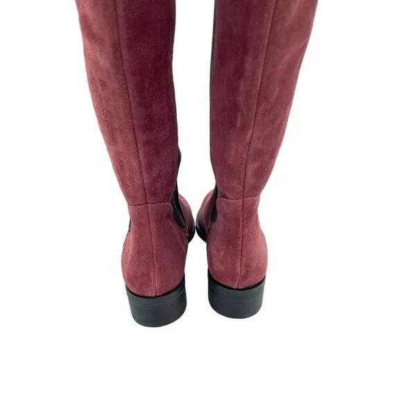 Cole Haan Boots JUdhpur Suede Leather Stretch Riding SZ 6.5 New $349