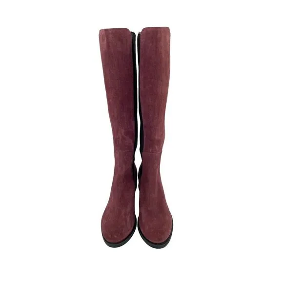 Cole Haan Boots JUdhpur Suede Leather Stretch Riding SZ 6.5 New $349