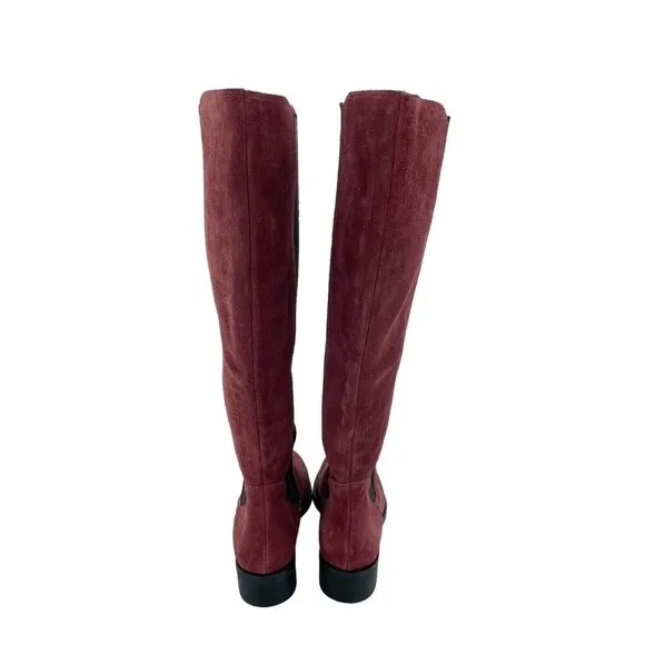 Cole Haan Boots JUdhpur Suede Leather Stretch Riding SZ 6.5 New $349