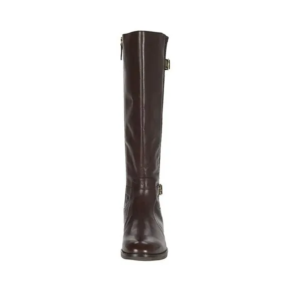Cole Haan Chesley WR Boot Woman's Size 6.5 / 37 Java Brown Leather Boots NEW